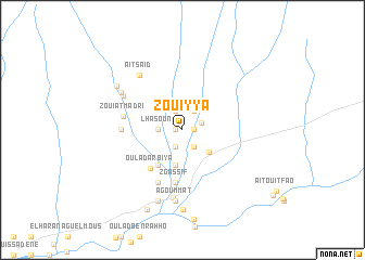 map of Zouiyya