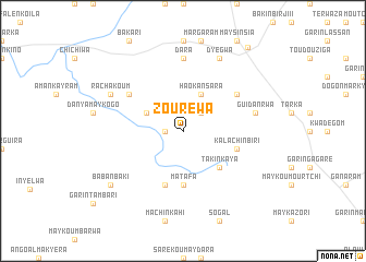 map of Zouréwa