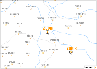 map of Zovik