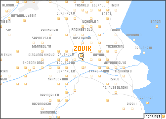 map of Zovīk