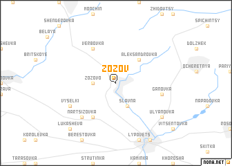 map of Zozov