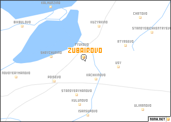 map of Zubairovo