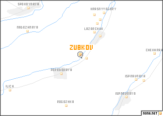 map of (( Zubkov ))