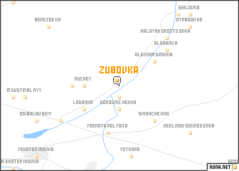 map of Zubovka