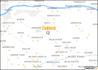 map of Zubovo