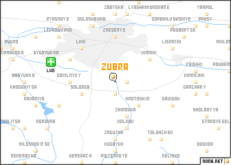map of Zubra