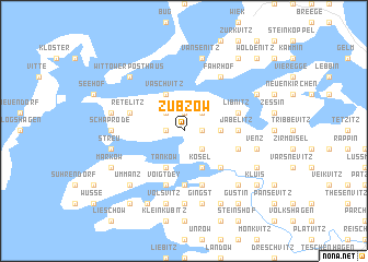 map of Zubzow