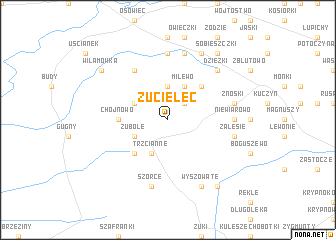 map of Zucielec