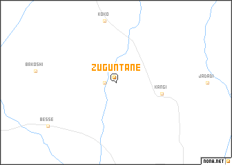 map of Zuguntane