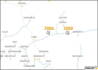 map of Zugu