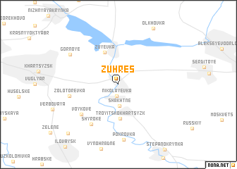 map of Zuhres