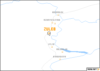 map of Zuleb