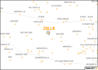map of Zulla