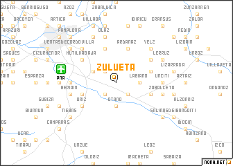 map of Zulueta