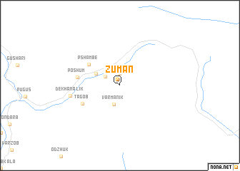 map of Zuman