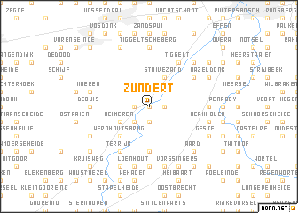 map of Zundert