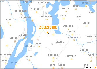 map of Zuoziqiao