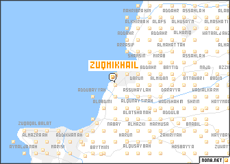 map of Zūq Mīkhāʼīl