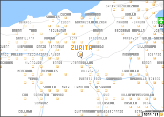 map of Zurita