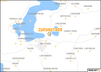 map of Zurumútaro