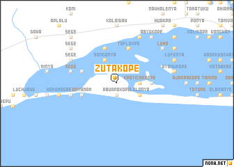 map of Zutakope