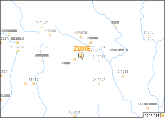 map of Zuviè