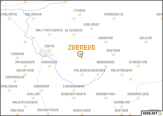 map of Zverevo