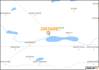 map of Zvezdino