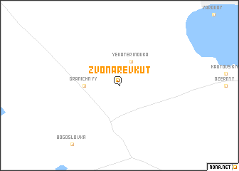 map of Zvonarëv Kut