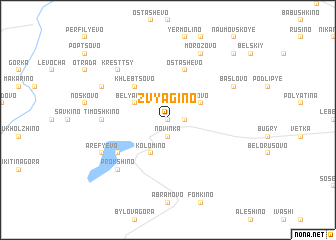 map of Zvyagino