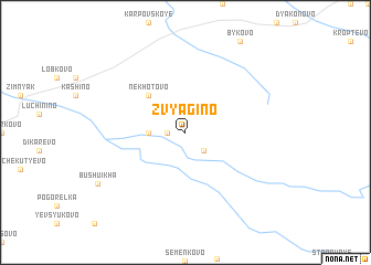 map of Zvyagino