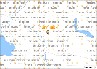 map of Zweckham