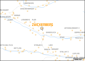 map of Zwickenberg