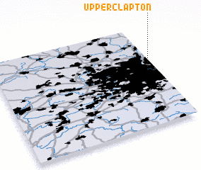 3d view of Upper Clapton