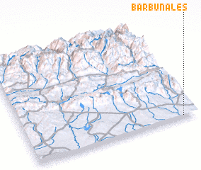 3d view of Barbuñales