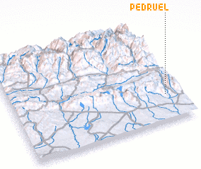 3d view of Pedruel