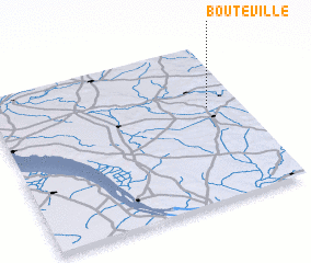 3d view of Bouteville