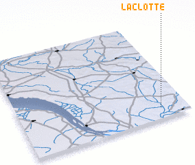 3d view of La Clotte