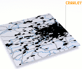 3d view of Crawley