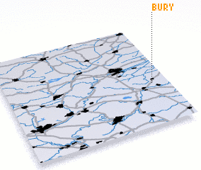 3d view of Bury