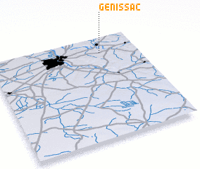 3d view of Génissac