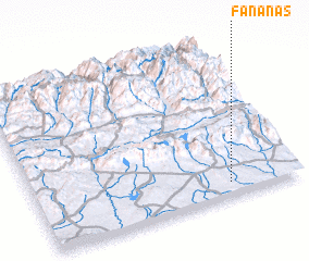 3d view of Fañanás