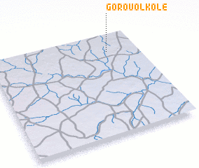 3d view of Gorouolkolé