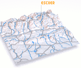 3d view of Escuer