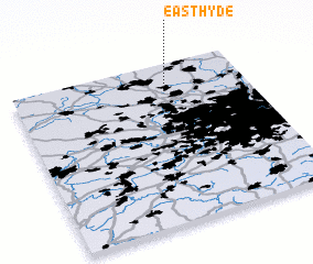 3d view of East Hyde