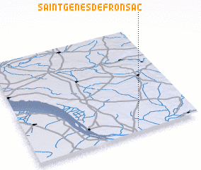 3d view of Saint-Genès-de-Fronsac