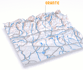 3d view of Orante