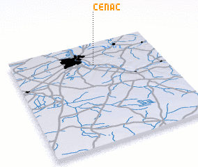 3d view of Cénac