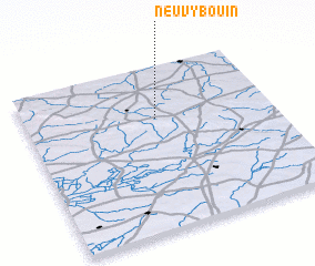 3d view of Neuvy-Bouin