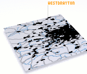 3d view of West Drayton